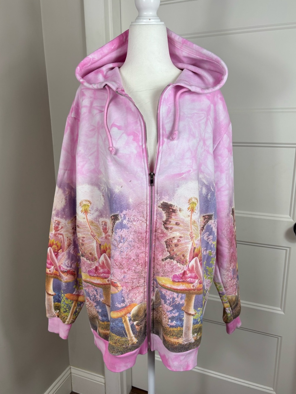 Dolls Kill X The Mountain Wild Roamings Graphic Hoodie Size S
